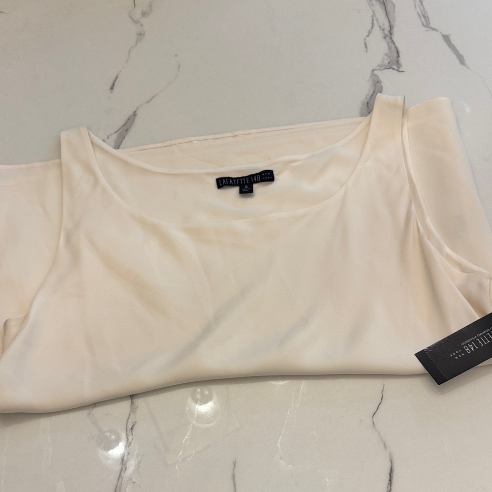 Lafayette 148 New York Cream Camisole